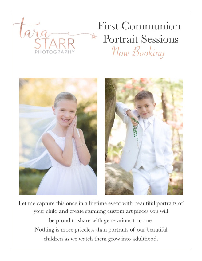 Now Booking First Communion Portraits