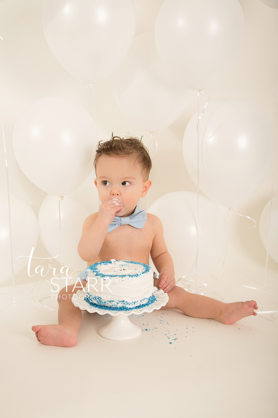 Boston Massachusetts Cake Smash First Birthday Pictures