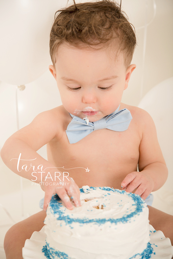 Boston Massachusetts Cake Smash First Birthday Pictures