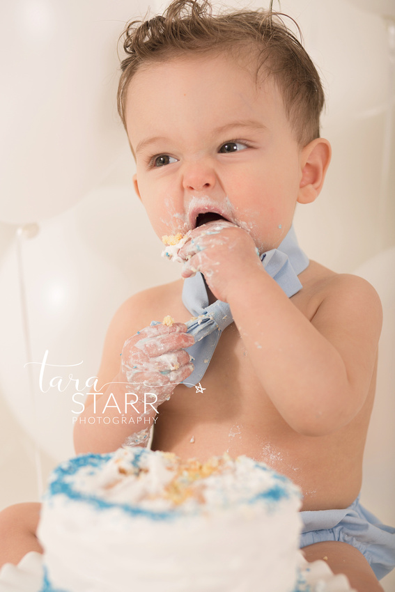 Boston Massachusetts Cake Smash First Birthday Pictures