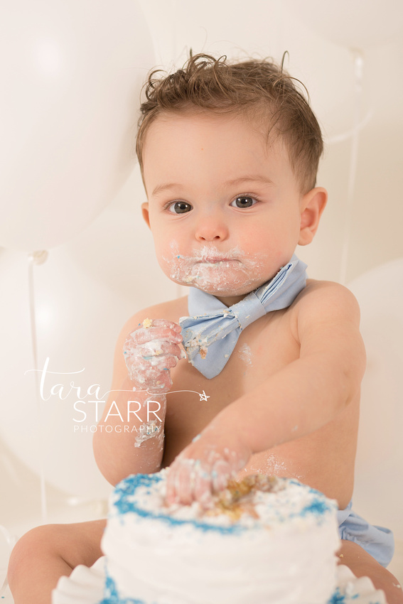 Boston Massachusetts Cake Smash First Birthday Pictures